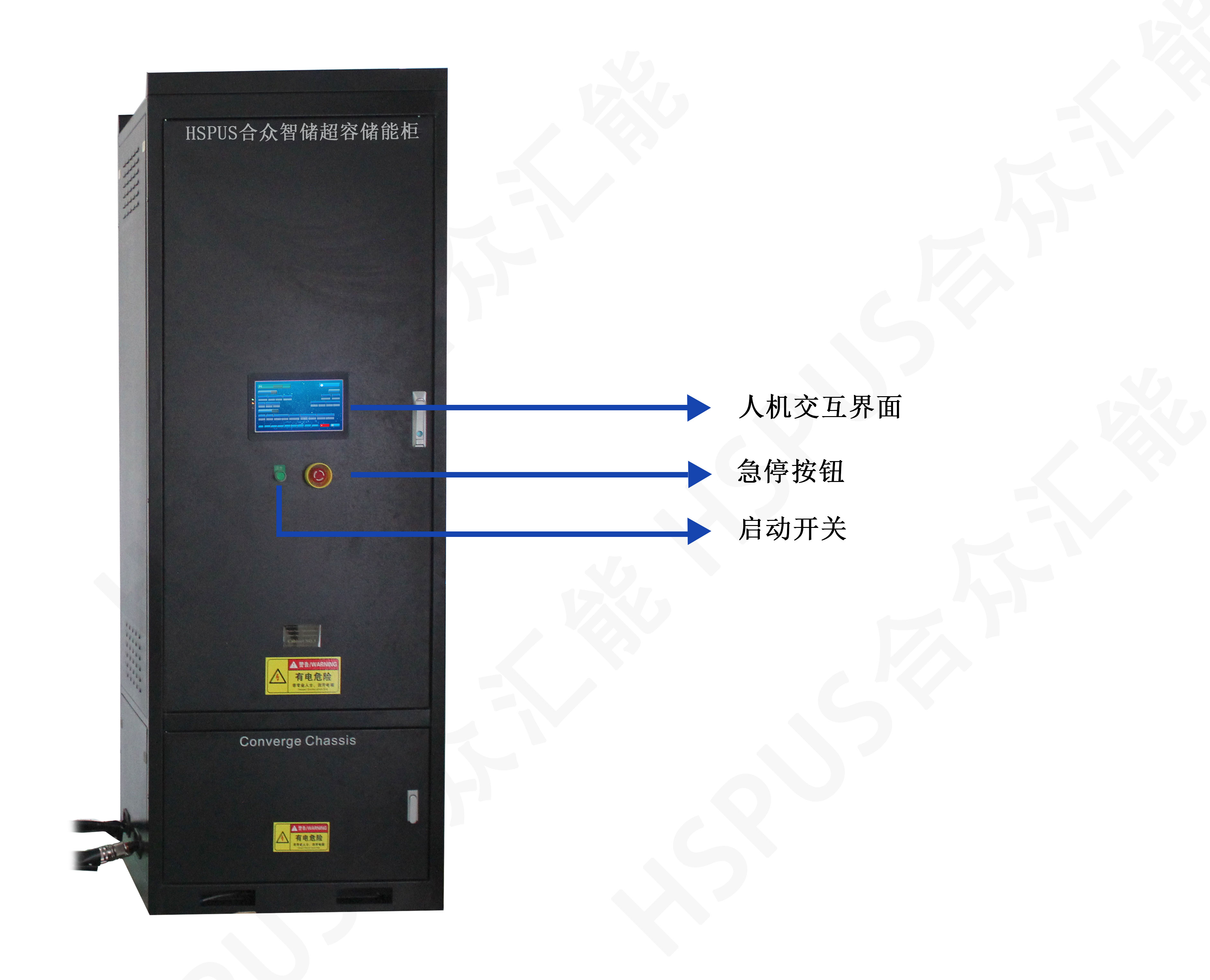 合眾智儲(chǔ)HSPUS超級(jí)電容功率補(bǔ)償柜-應(yīng)對(duì)嚴(yán)苛瞬時(shí)功率需求